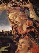Sandro Botticelli The Madonna and the Nino with angeles oil painting reproduction